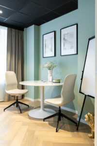 Kleine vergaderruimte Arnhem - Boutique Office Arnhem Centraal Audrey Suite